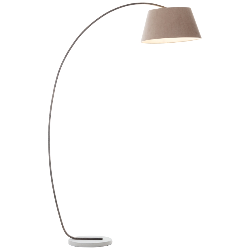 Brilliant - Podna lampa BROK 1xE27/60W/230V taupe