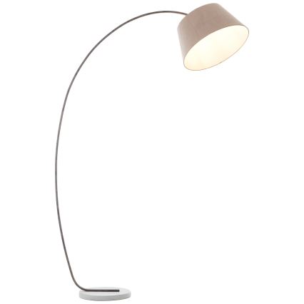 Brilliant - Podna lampa BROK 1xE27/60W/230V taupe