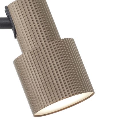 Brilliant - Podna lampa CADIZ 2xGU10/10W/230V brončana