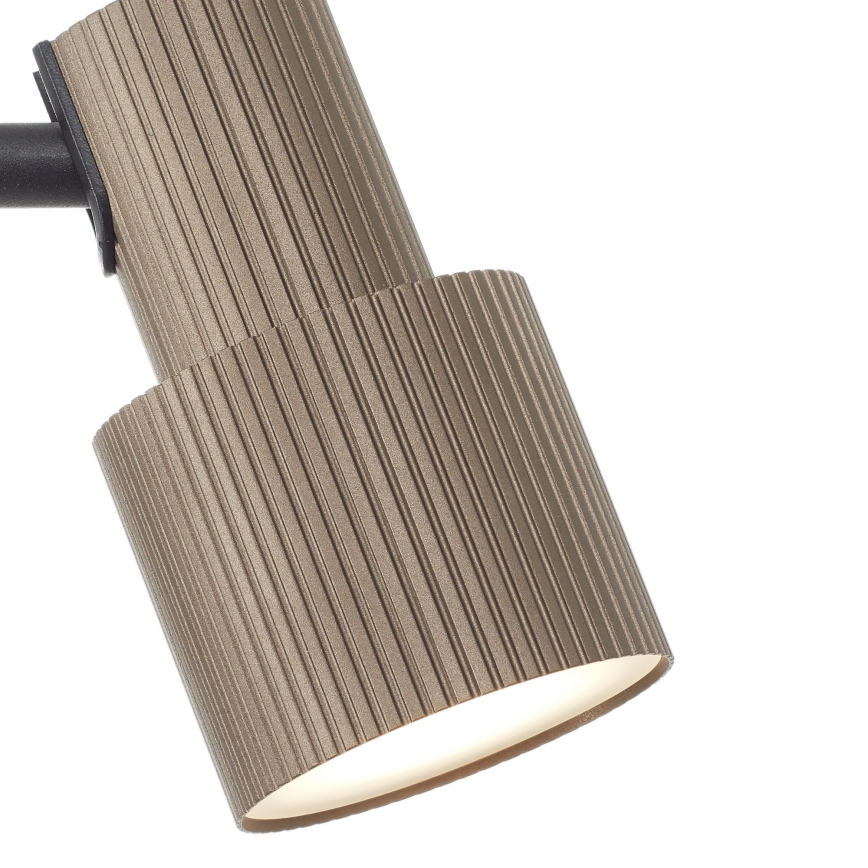 Brilliant - Podna lampa CADIZ 2xGU10/10W/230V brončana