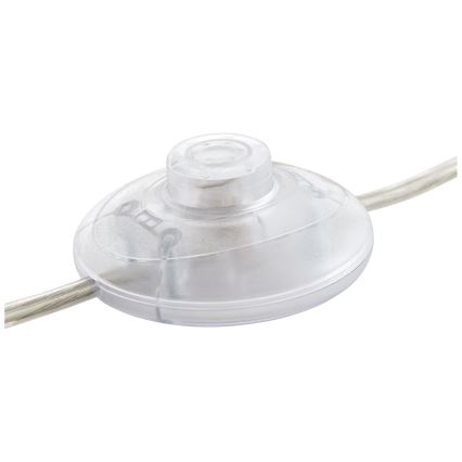 Brilliant - Podna lampa CLARIE 1xE27/60W/230V matirani krom/bijela