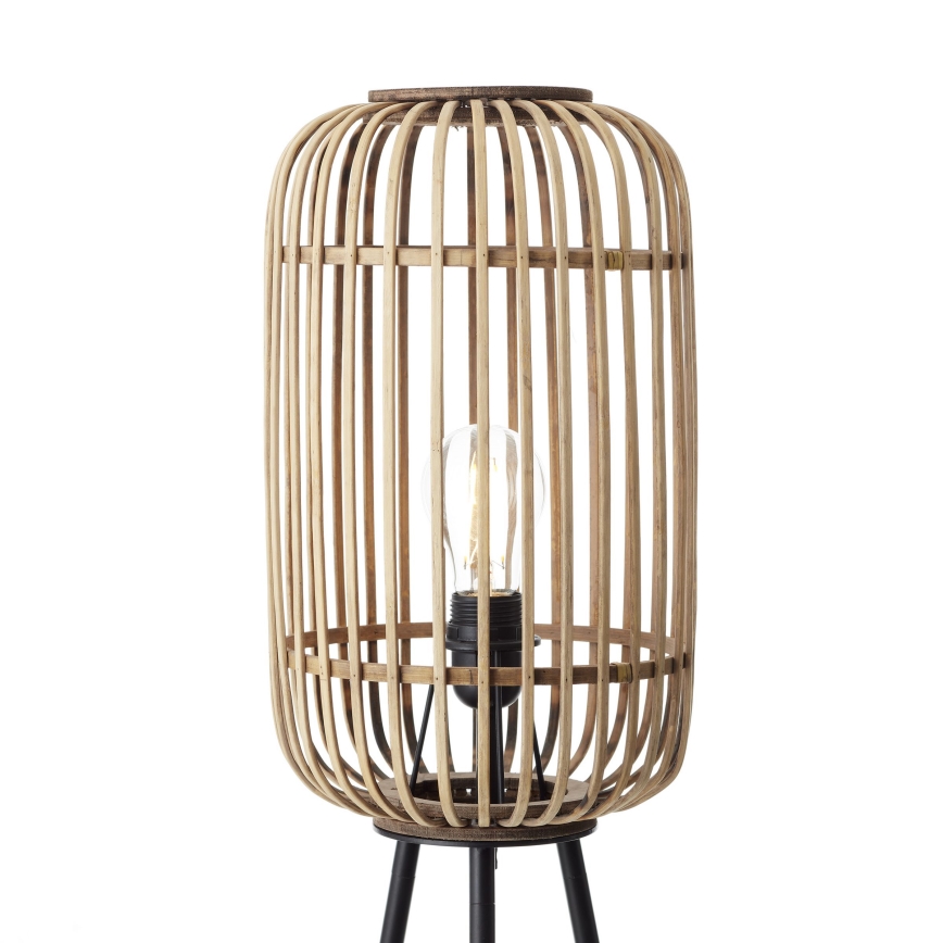 Brilliant - Podna lampa WOODROW 1xE27/60W/230V bambus
