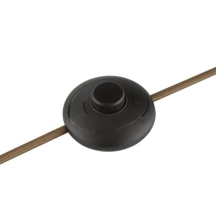 Brilliant - Podna svjetiljka LAKEWOOD 3xGU10/10W/230V smeđa