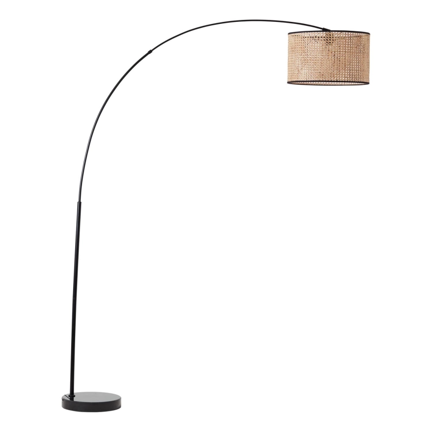 Brilliant - Podna svjetiljka WILEY 1xE27/60W/230V crna/bež