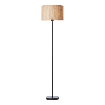 Brilliant - Podna svjetiljka WIMEA 1xE27/52W/230V crna/bež