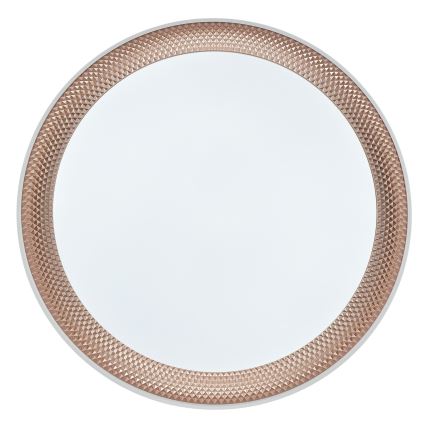 Brilliant - LED prigušiva stropna svjetiljka WALDO LED/24W/230V 3000-6500K promjer 38,5 cm bijela/ružičasto zlato + daljinski upravljač