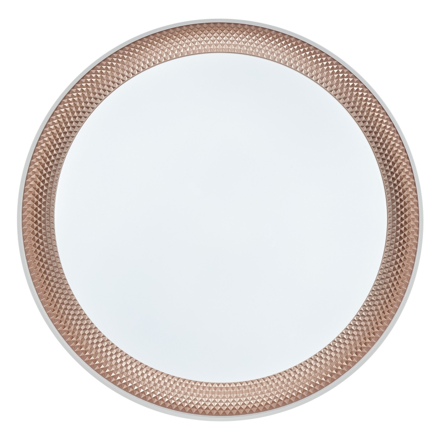 Brilliant - LED prigušiva stropna svjetiljka WALDO LED/24W/230V 3000-6500K promjer 38,5 cm bijela/ružičasto zlato + daljinski upravljač