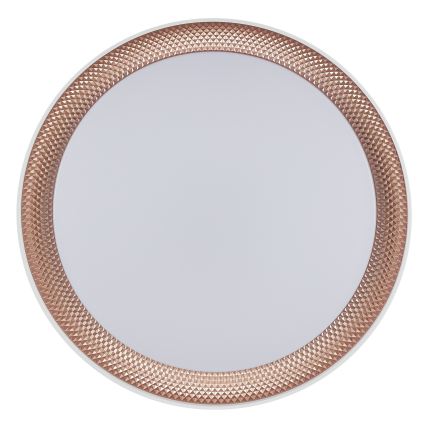 Brilliant - LED prigušiva stropna svjetiljka WALDO LED/24W/230V 3000-6500K promjer 38,5 cm bijela/ružičasto zlato + daljinski upravljač