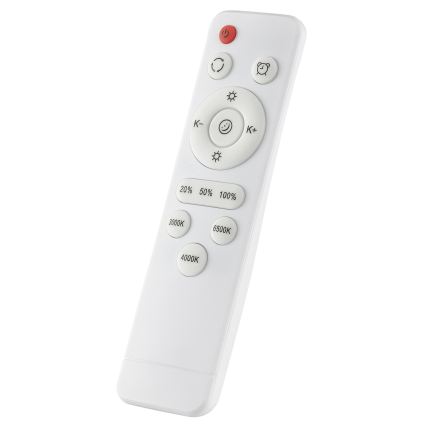 Brilliant - LED prigušiva stropna svjetiljka WALDO LED/24W/230V 3000-6500K promjer 38,5 cm bijela/ružičasto zlato + daljinski upravljač