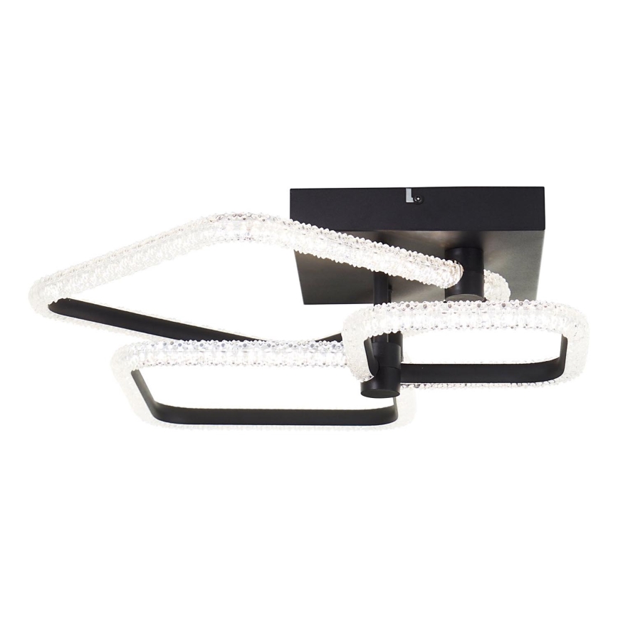 Brilliant - prigušivo LED stropno svjetlo AYDIN LED/30W/230V 3000-6500K crno + daljinski upravljač