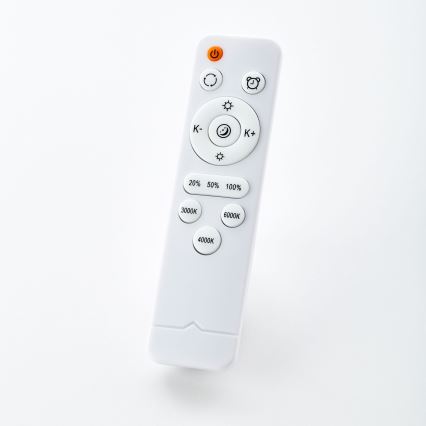 Brilliant - LED Prigušivo stropno svjetlo SLIMLINE LED/60W/230V 3000-6500K Ø 49 cm bijela + daljinski upravljač