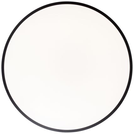 Brilliant - LED prigušiva stropna svjetiljka SLIMLINE LED/60W/230V 3000-6500K Ø 49 cm crna + daljinski upravljač