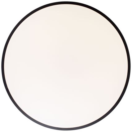 Brilliant - LED prigušiva stropna svjetiljka SLIMLINE LED/60W/230V 3000-6500K Ø 49 cm crna + daljinski upravljač