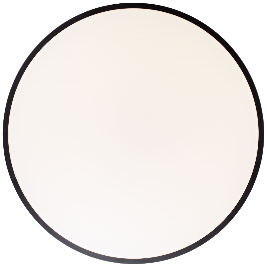 Brilliant - LED prigušiva stropna svjetiljka SLIMLINE LED/60W/230V 3000-6500K Ø 49 cm crna + daljinski upravljač