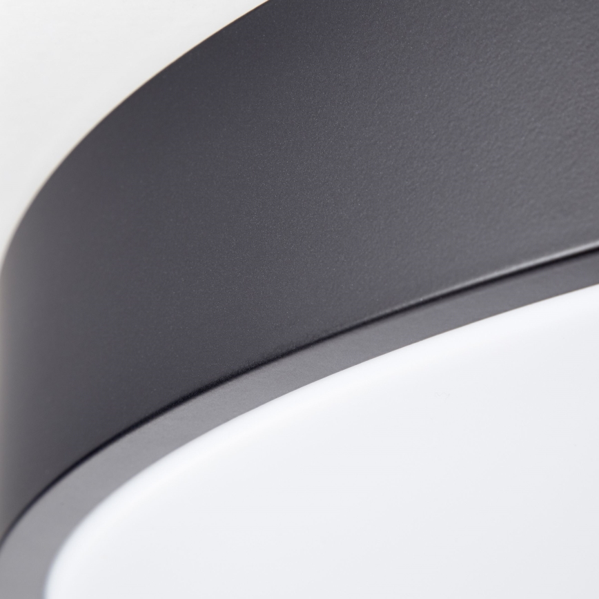 Brilliant - LED prigušiva stropna svjetiljka SLIMLINE LED/60W/230V 3000-6500K Ø 49 cm crna + daljinski upravljač