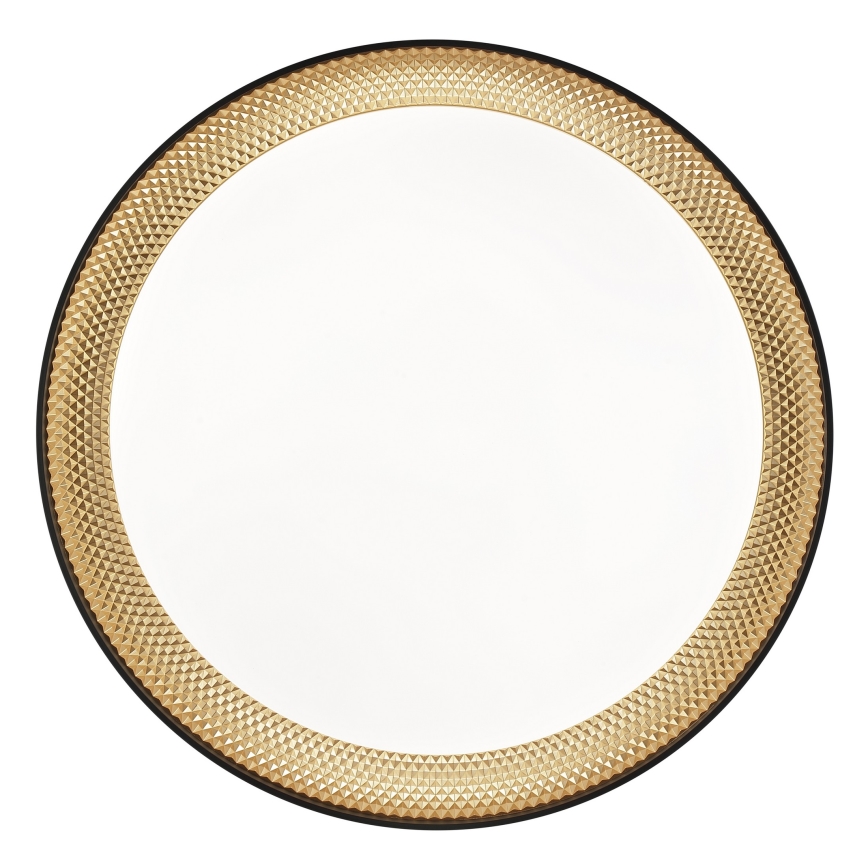 Brilliant - LED stropna svjetiljka WALDO s mogućnošću prigušenja LED/24W/230V 3000-6500K pr. 38,5 cm crna/zlatna + daljinski upravljač