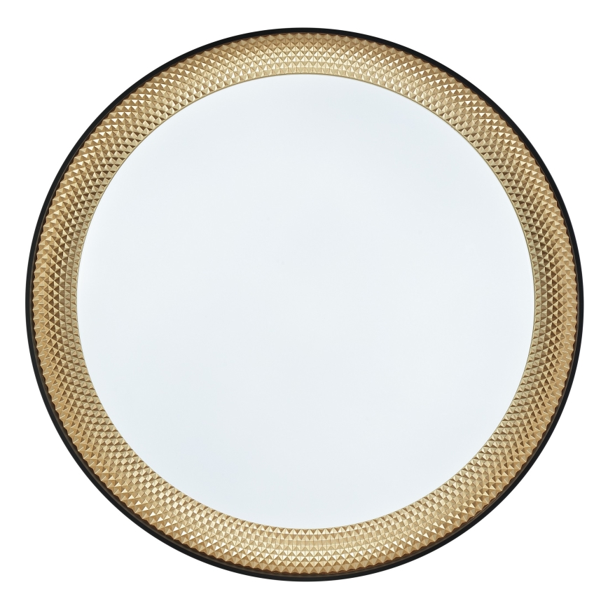 Brilliant - LED stropna svjetiljka WALDO s mogućnošću prigušenja LED/24W/230V 3000-6500K pr. 38,5 cm crna/zlatna + daljinski upravljač