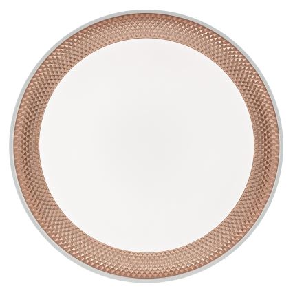 Brilliant - LED prigušivo stropno svjetlo WALDO LED/36W/230V 3000-6500K Ø 48,5 cm bijela/ružičasto zlato + daljinski upravljač