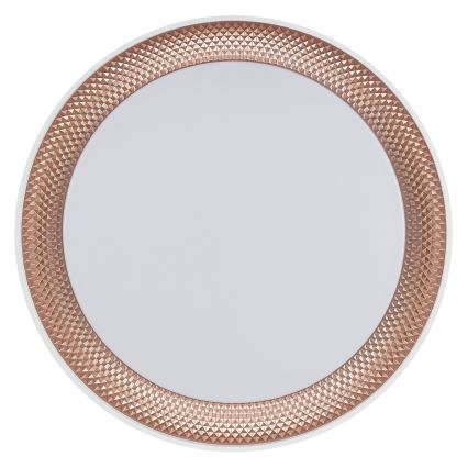 Brilliant - LED prigušivo stropno svjetlo WALDO LED/36W/230V 3000-6500K Ø 48,5 cm bijela/ružičasto zlato + daljinski upravljač