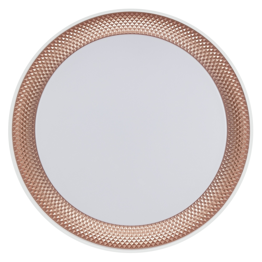 Brilliant - LED prigušivo stropno svjetlo WALDO LED/36W/230V 3000-6500K Ø 48,5 cm bijela/ružičasto zlato + daljinski upravljač