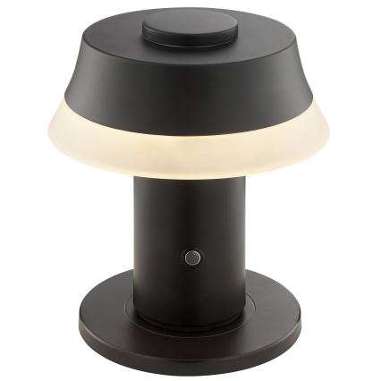 Brilliant - LED prigušiva punjiva dodirna stolna lampa KINICH LED/2,5W/5V 2700K 2600 mAh crna
