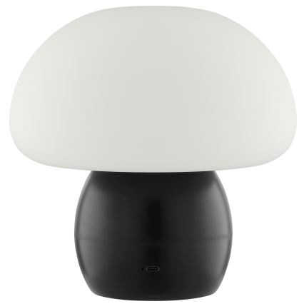 Brilliant - LED s mogućnošću prigušivanja, punjiva dodirna stolna lampa DUPIS LED/2W/5V 2700K 1800 mAh crna