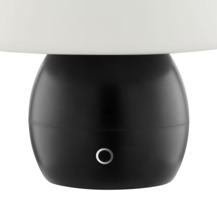 Brilliant - LED s mogućnošću prigušivanja, punjiva dodirna stolna lampa DUPIS LED/2W/5V 2700K 1800 mAh crna