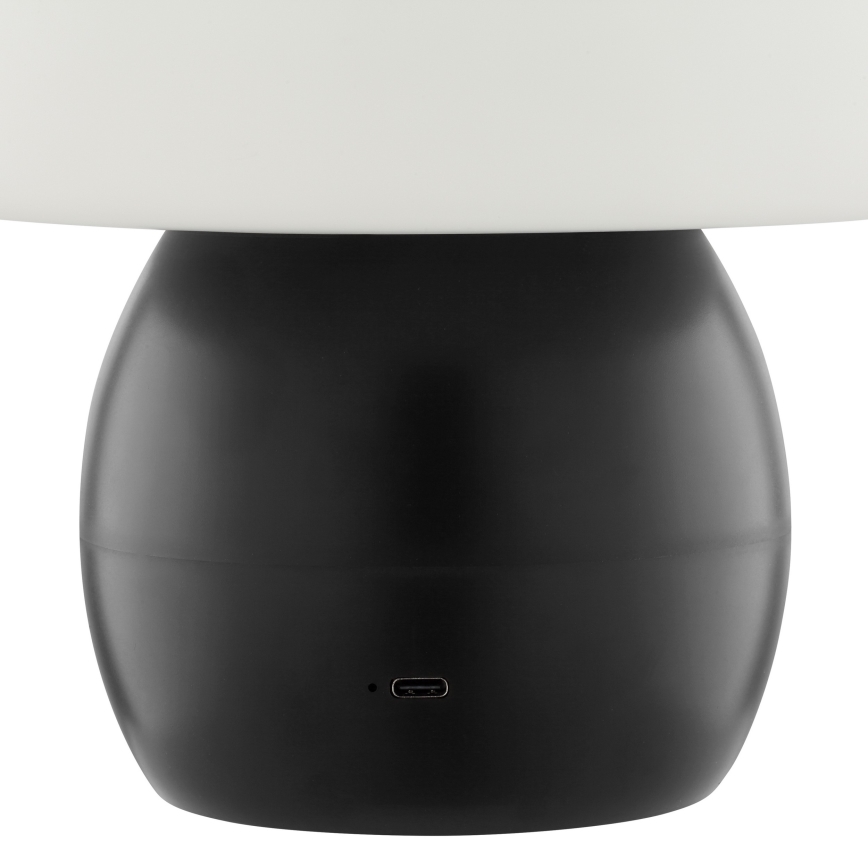 Brilliant - LED s mogućnošću prigušivanja, punjiva dodirna stolna lampa DUPIS LED/2W/5V 2700K 1800 mAh crna