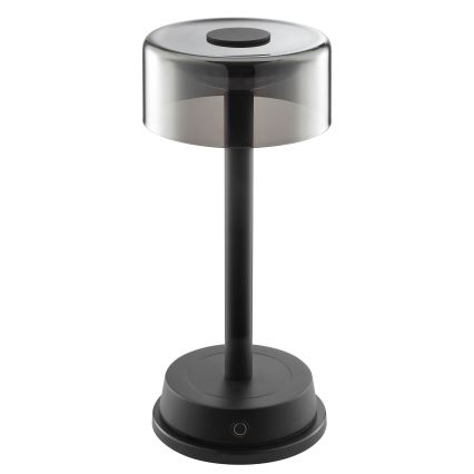 Brilliant - LED s mogućnošću prigušivanja punjiva dodirna vanjska stolna lampa RAZOR LED/2,5W/5V 2700K 2600 mAh IP44 crna