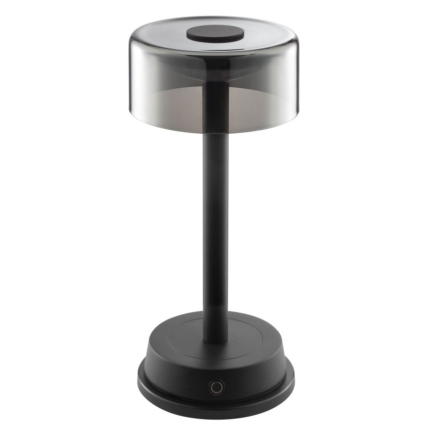 Brilliant - LED s mogućnošću prigušivanja punjiva dodirna vanjska stolna lampa RAZOR LED/2,5W/5V 2700K 2600 mAh IP44 crna