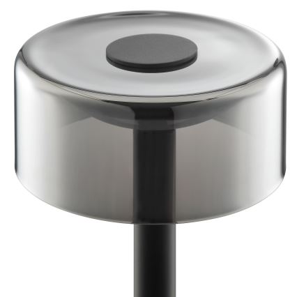 Brilliant - LED s mogućnošću prigušivanja punjiva dodirna vanjska stolna lampa RAZOR LED/2,5W/5V 2700K 2600 mAh IP44 crna