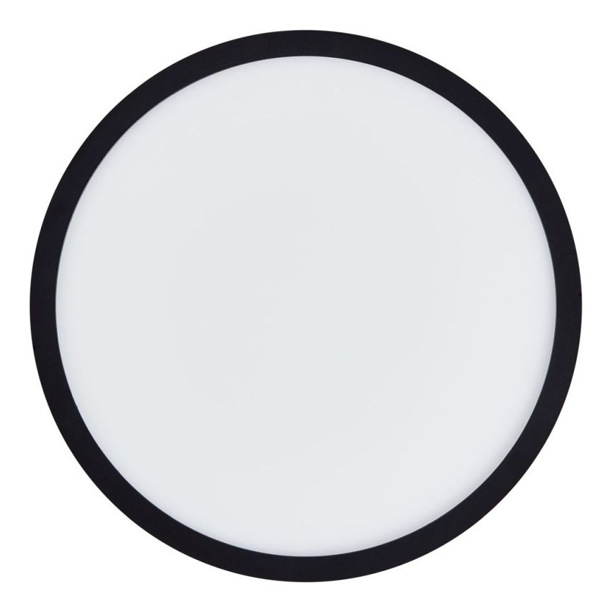 Brilliant - LED prigušivo stropno svjetlo SORELL LED/18W/230V 3000-6500K promjer 29 cm crno + daljinski upravljač