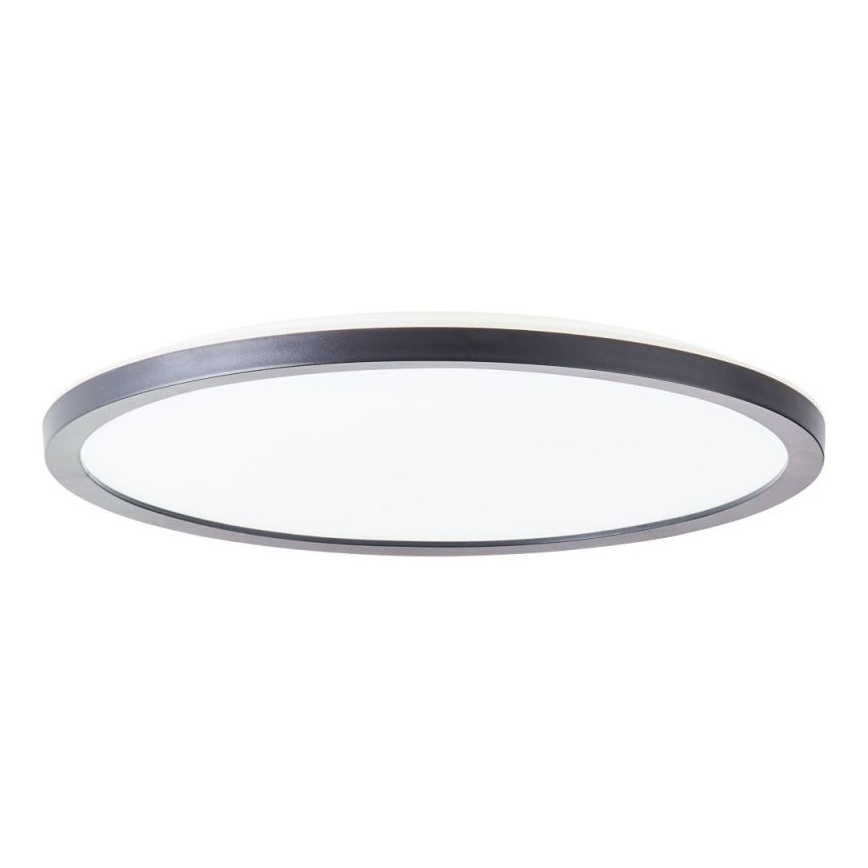 Brilliant - LED prigušivo stropno svjetlo SORELL LED/18W/230V 3000-6500K promjer 29 cm crno + daljinski upravljač