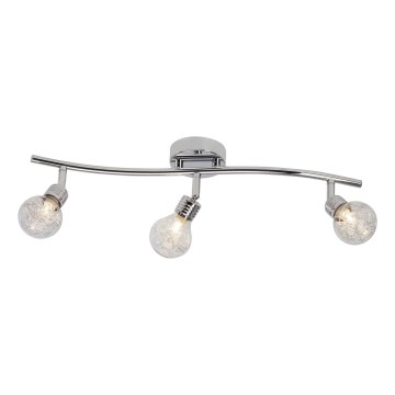 Brilliant - Spot svjetiljka BULB 3xG9/28W/230V sjajni krom
