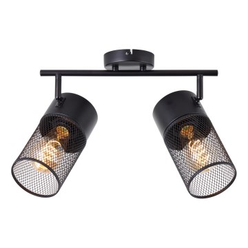 Brilliant - Spot svjetiljka KAMOLO 2xE27/40W/230V crna