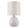 Brilliant - Stolna lampa AUREA 1xE14/20W/230V bijela