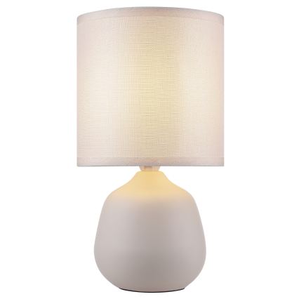 Brilliant - Stolna lampa AUREA 1xE14/20W/230V bijela