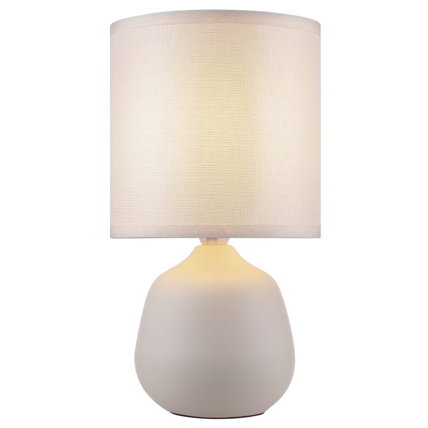Brilliant - Stolna lampa AUREA 1xE14/20W/230V bijela