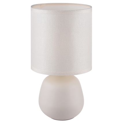 Brilliant - Stolna lampa AUREA 1xE14/20W/230V bijela