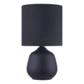 Brilliant - Stolna lampa AUREA 1xE14/20W/230V crna