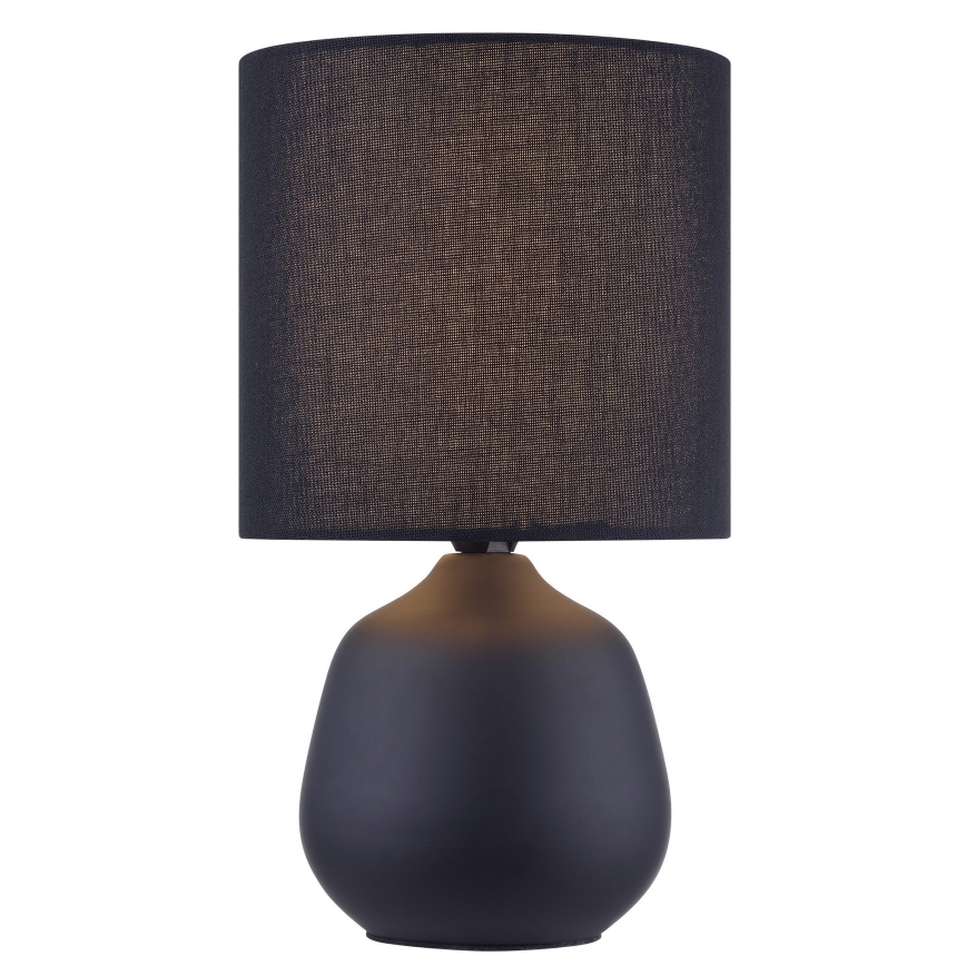 Brilliant - Stolna lampa AUREA 1xE14/20W/230V crna
