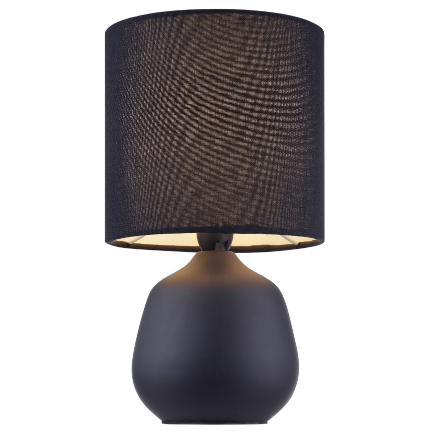 Brilliant - Stolna lampa AUREA 1xE14/20W/230V crna