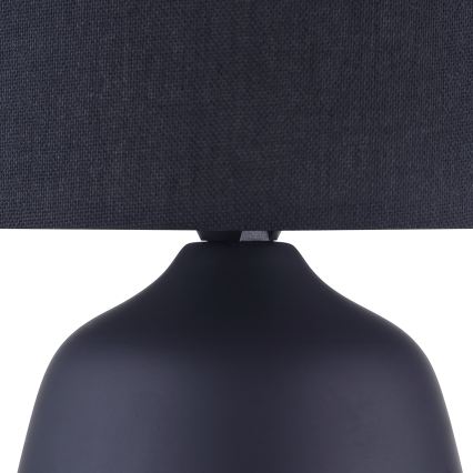 Brilliant - Stolna lampa AUREA 1xE14/20W/230V crna