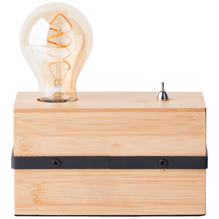 Brilliant - Stolna lampa BENNY 1xE27/40W/230V bambus