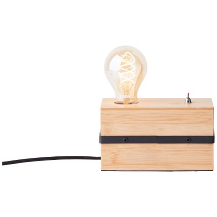 Brilliant - Stolna lampa BENNY 1xE27/40W/230V bambus
