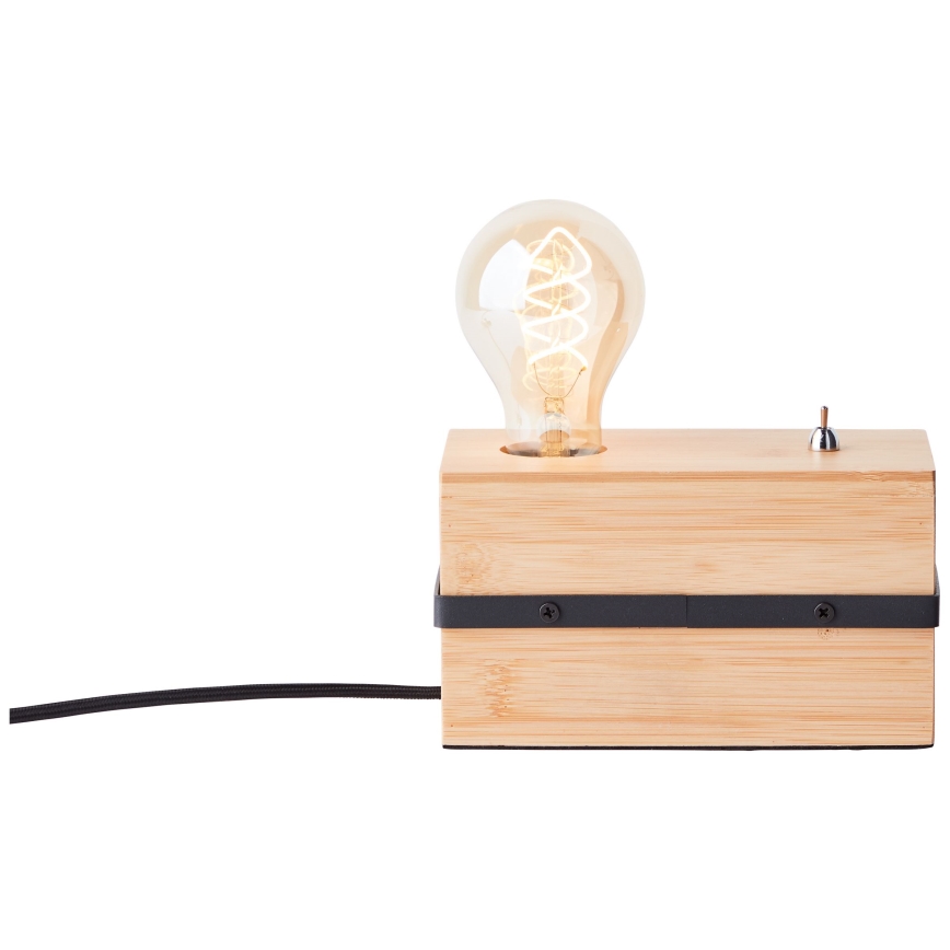 Brilliant - Stolna lampa BENNY 1xE27/40W/230V bambus