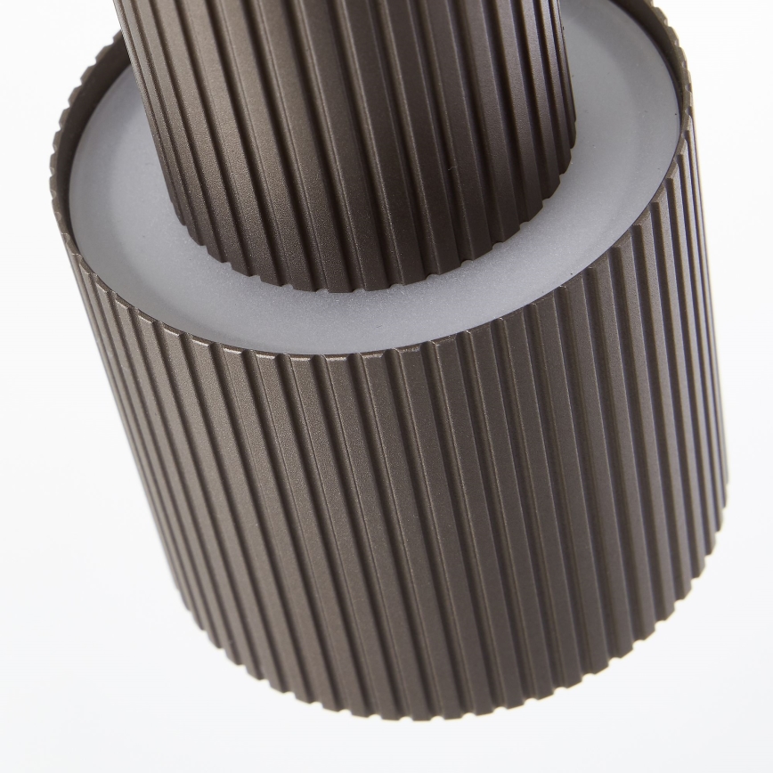 Brilliant - Stolna lampa CADIZ 1xGU10/10W/230V brončana