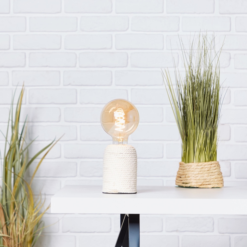 Brilliant - stolna lampa CARDU 1xE27/40W/230V bež