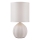 Brilliant - Stolna lampa DUNE 1xE14/20W/230V bijela