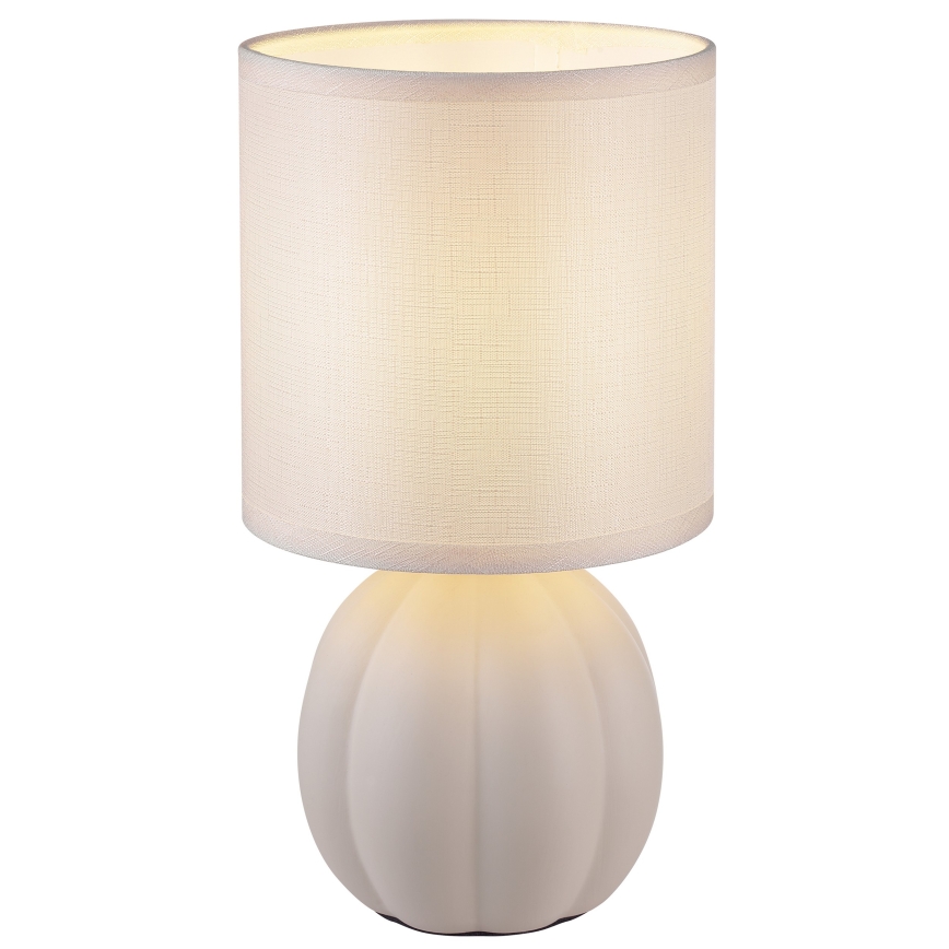 Brilliant - Stolna lampa DUNE 1xE14/20W/230V bijela
